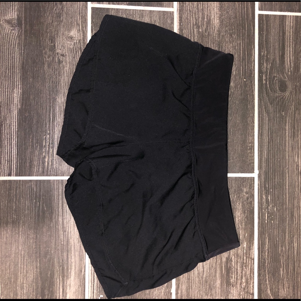 Solid Black Nike Shorts